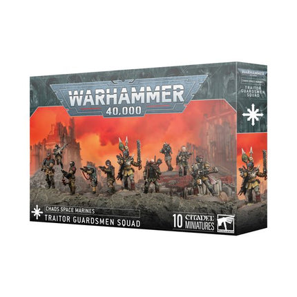 Chaos Space Marines: Traitor Guardsmen Squad