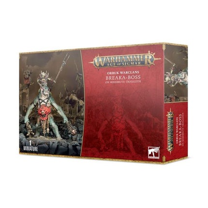 Orruk Warclans: Breaka-Boss on Mirebrute Troggoth