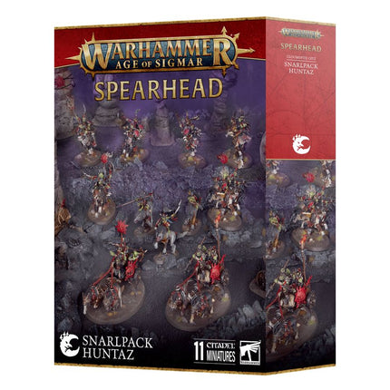 Spearhead: Gloomspite: Snarlpack Huntaz
