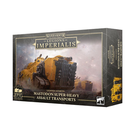 Legiones Astartes: Mastodon Super-Heavy Assault Transports