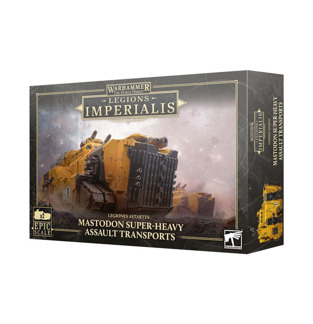Legiones Astartes: Mastodon Super-Heavy Assault Transports