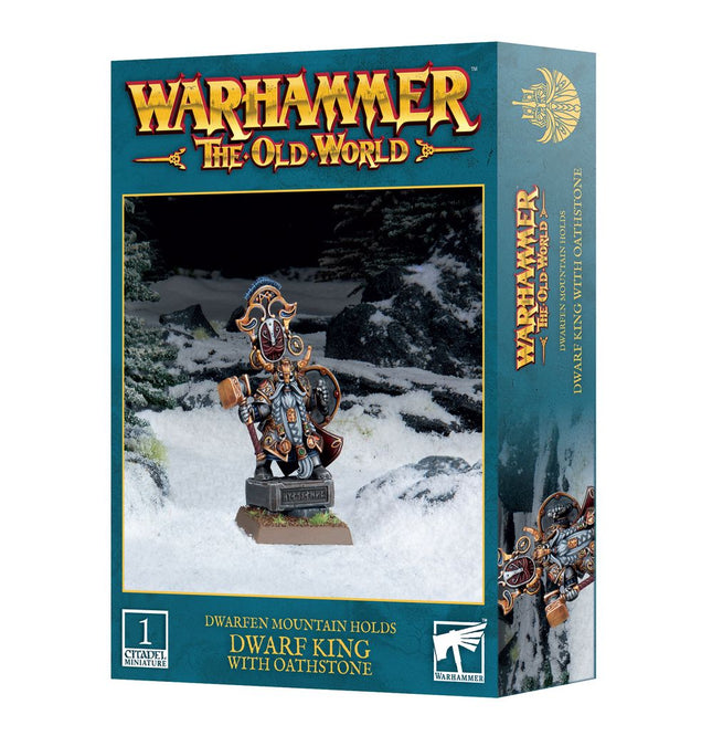 Dwarfen Mountain Holds: Dwarf King on Oathstone