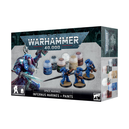 Infernus Space Marines and Paints Set