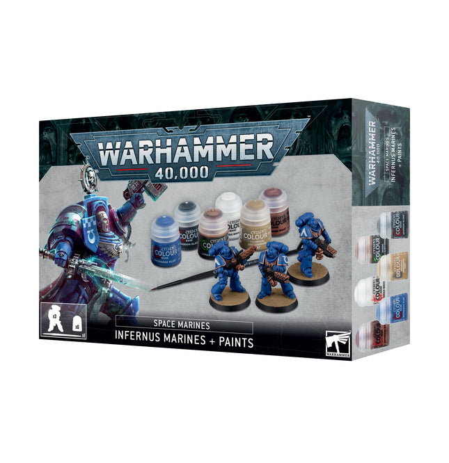 Infernus Space Marines and Paints Set