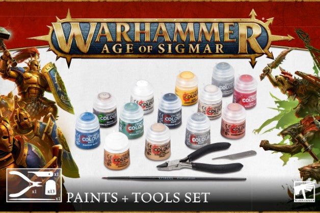 Age of Sigmar: Paints and Tools