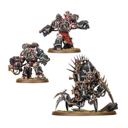 Chaos Space Marines: Venomcrawler and Obliterators