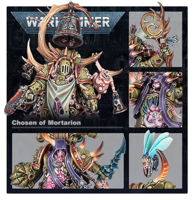 Malignant Plaguecaster, Noxious Blightbringer and Plague Marine Champion