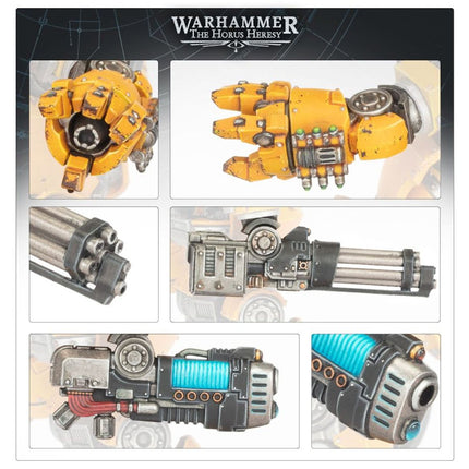 Legiones Astartes: Contemptor Dreadnought Weapons Frame 2