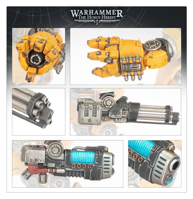 Legiones Astartes: Contemptor Dreadnought Weapons Frame 2