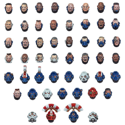 Space Marines: Space Marine Heads