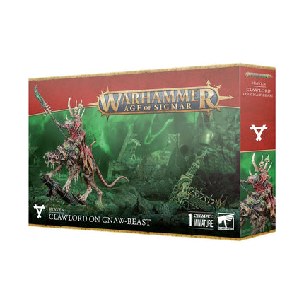 Skaven: Clawlord on Gnaw-beast