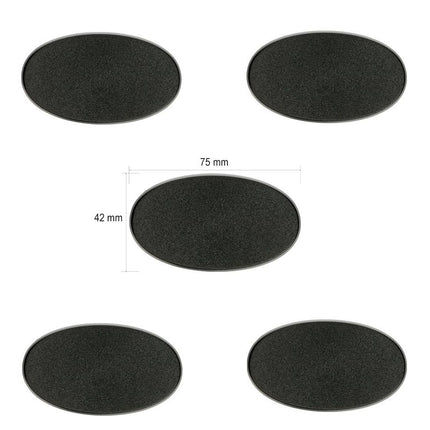 Citadel 75x42mm Oval Bases