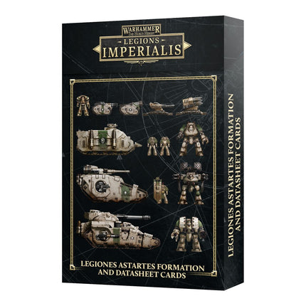 Legiones Astartes Formation and Datasheet Cards