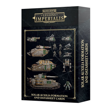 Solar Auxilia Formation and Datasheet Cards