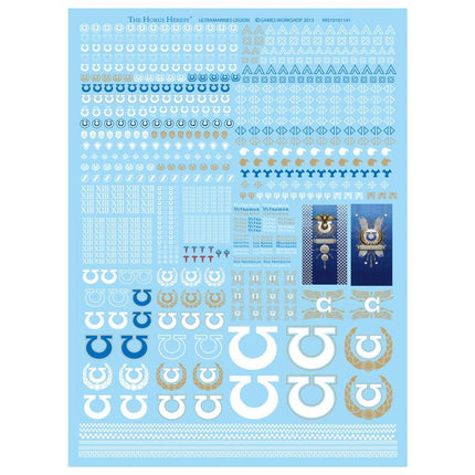 Ultramarines Legion Transfer Sheet