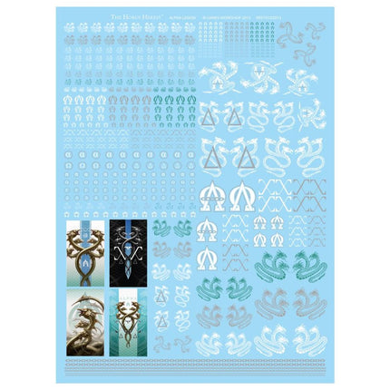 Alpha Legion Transfer Sheet