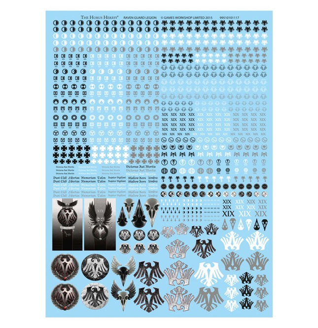 Raven Guard Legion Transfer Sheet