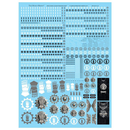 Iron Hands Legion Transfer Sheet