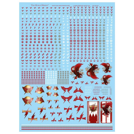 White Scars Legion Transfer Sheet