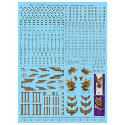 Emperor's Children Legion Transfer Sheet