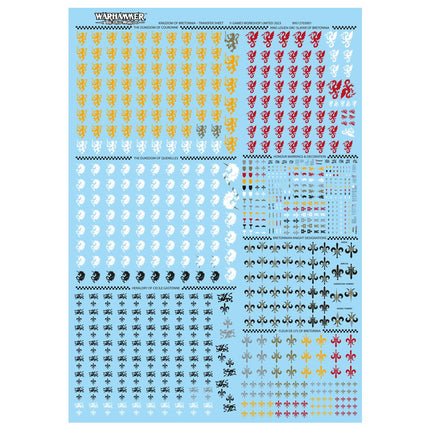 Kingdom of Bretonnia Transfer Sheet