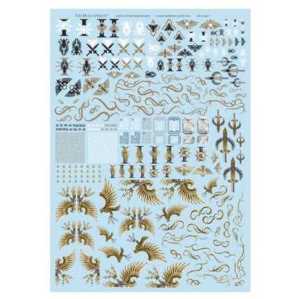 Legio Custodes Transfer Sheet