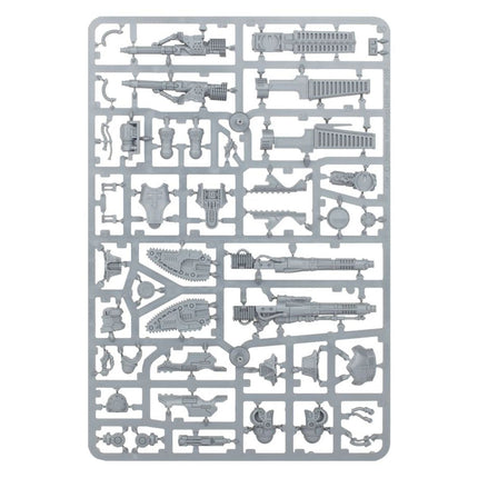 Reaver Titan Weapons: Melta Cannon, Chainfist, Volcano Cannon and Turbo Laser