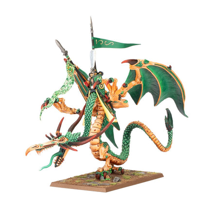 Wood Elf: Noble on Forest Dragon