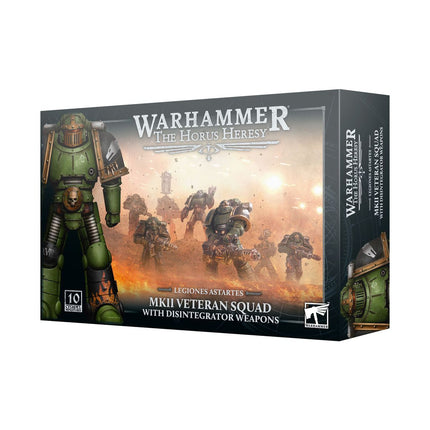 MKII Veteran Squad with Disintegrator Weapons
