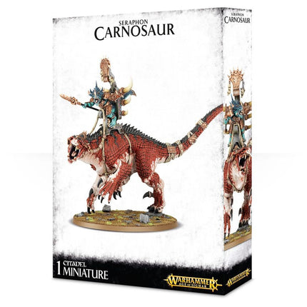 Seraphon: Saurus Scar-Veteran on Carnosaur