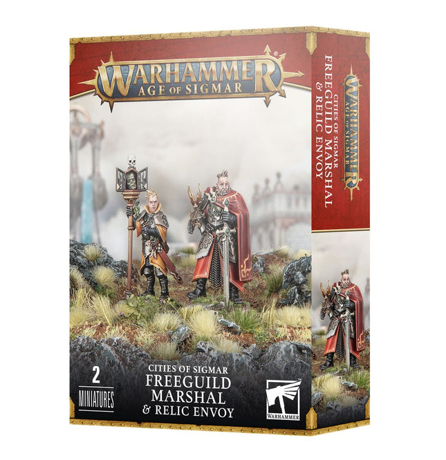 Cities of Sigmar: Freeguild Marshal and Relic Envoy