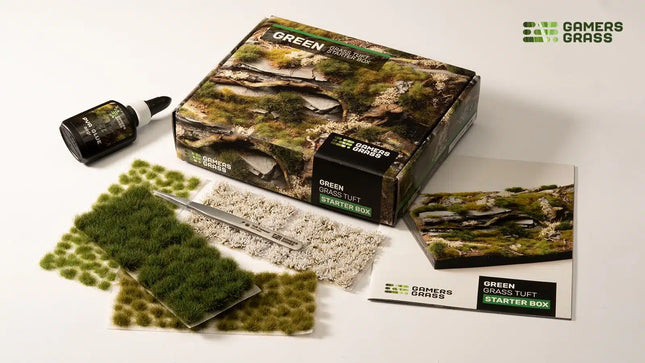 Grass Tufts Starter Box - Green
