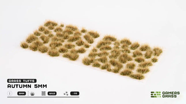 Grass Tufts - Autumn 5mm Wild