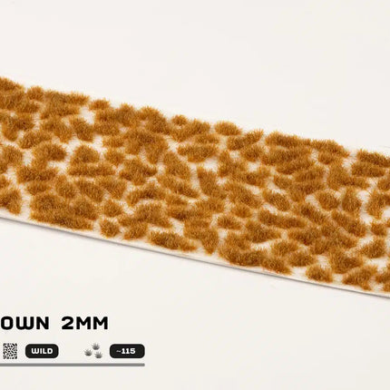 Grass Tufts - Copper Brown 2mm