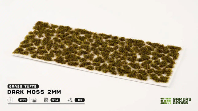 Grass Tufts - Dark Moss 2mm
