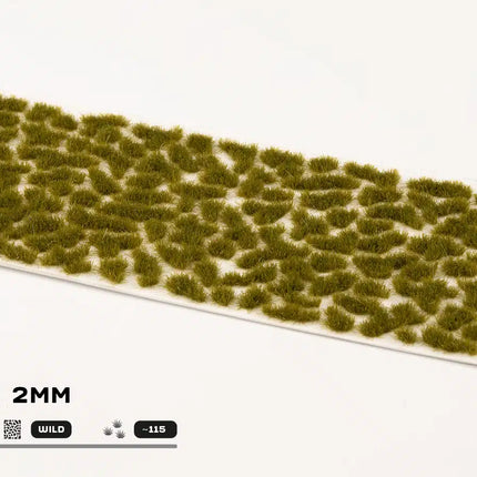 Grass Tufts - Dry Green 2mm