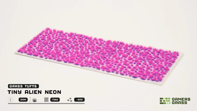 Grass Tufts - Tiny Alien Neon