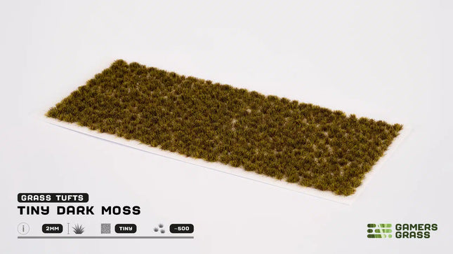 Grass Tufts - Tiny Dark Moss