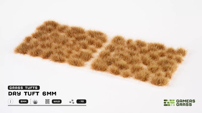 Grass Tufts - Dry Tuft 6mm Wild
