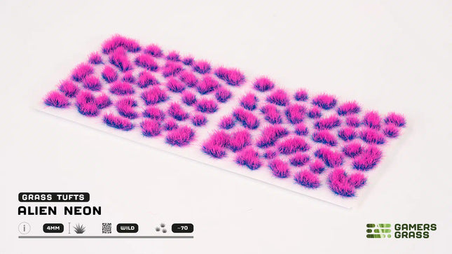 Grass Tufts - Alien  Neon 4mm