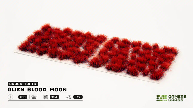Grass Tufts - Alien Blood Moon 6mm