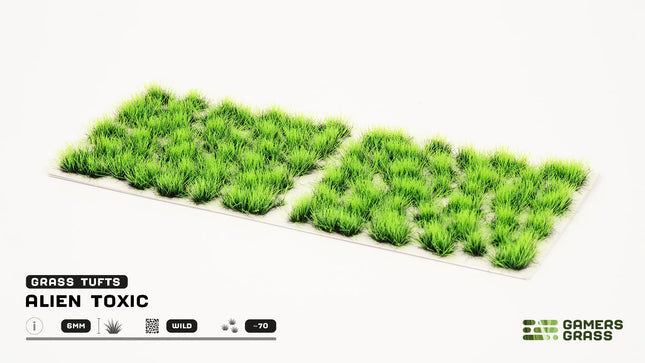Grass Tufts - Alien Toxic 6mm