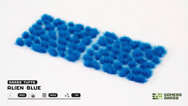 Grass Tufts - Alien Blue 6mm