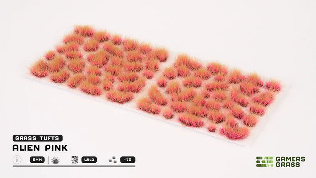 Grass Tufts - Alien Pink 6mm