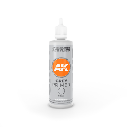 AK Interactive 3G Grey Primer 100ml